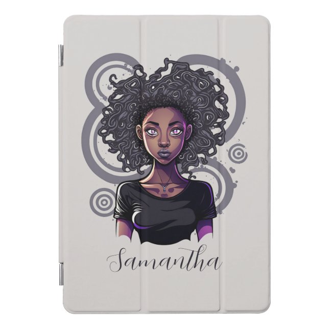 Magical Afro Woman iPad Pro Cover (Front)