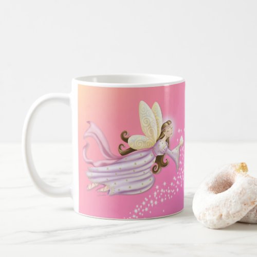 Magical Angel Fairy Dust Pastel Bright Gradient Coffee Mug