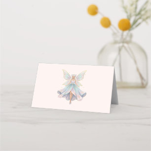 Magical Angel Fairy Pastel Colors Place Card