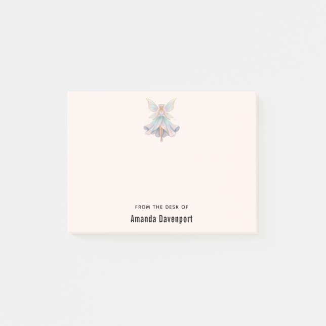 Magical Angel Fairy Pastel Colors Post-it Notes (Front)