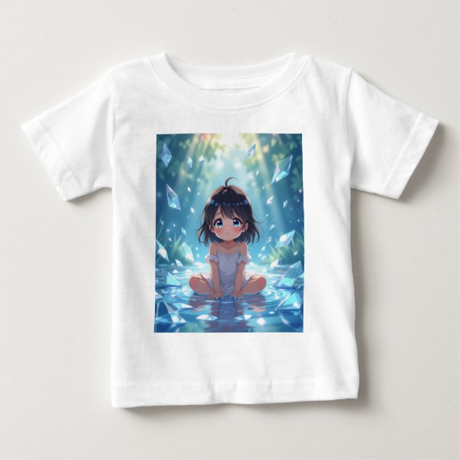 Magical Anime Girl T-Shirt (Front)
