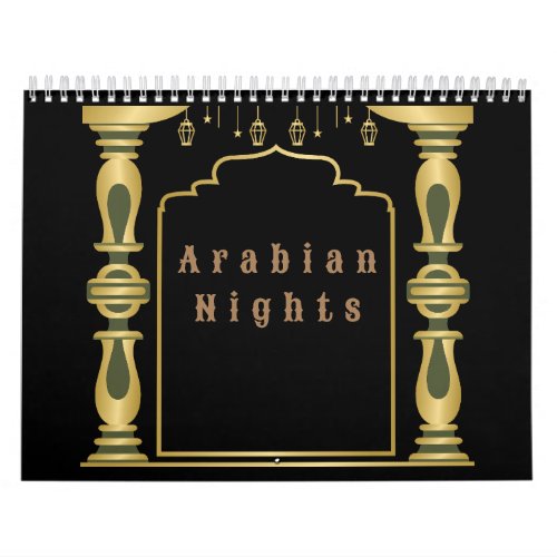 Magical Arabian Nights Calendar