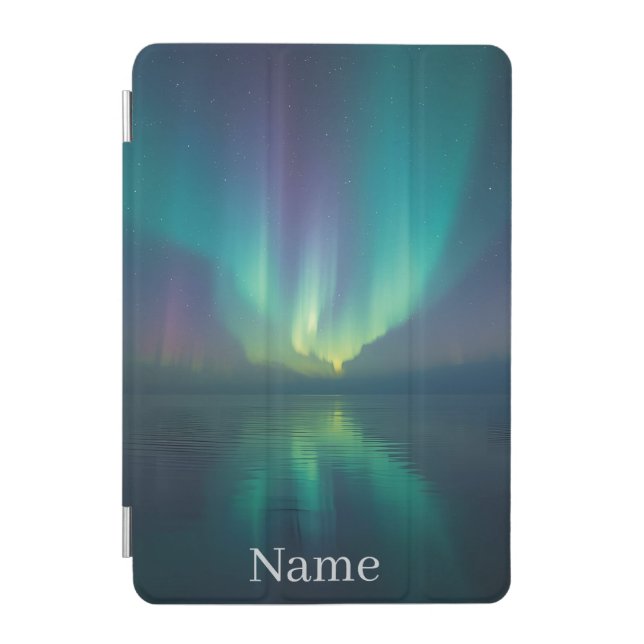 Magical Aurora Case – Custom Name Gift for Nature  (Front)