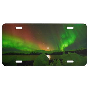 Magical Aurora License Plate