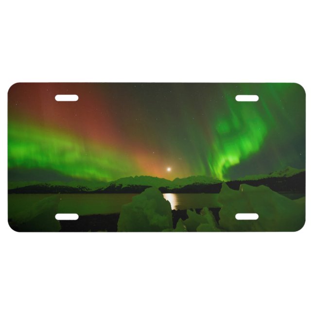 Magical Aurora License Plate (Front)