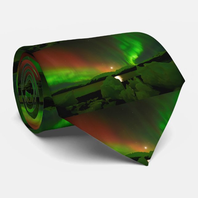 Magical Aurora Neck Tie (Rolled)