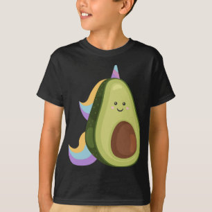 Magical Avocado Unicorn Funny Vegan Food T-Shirt