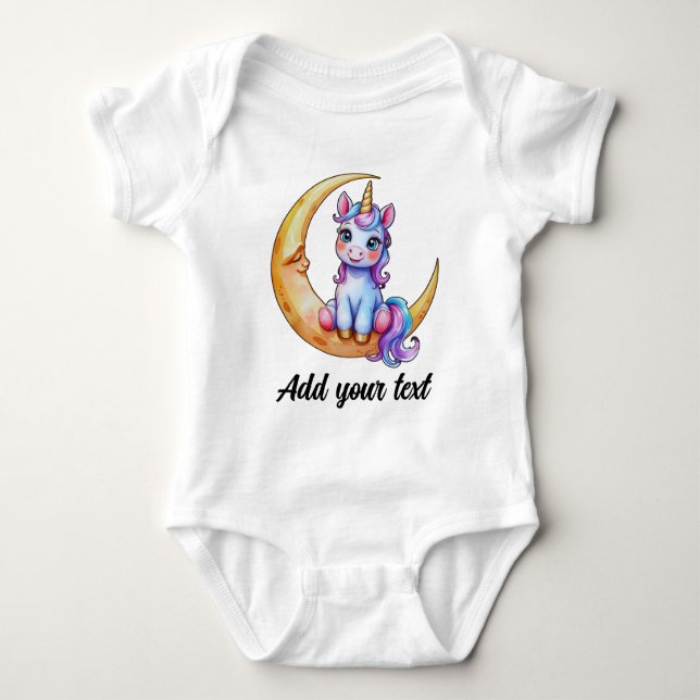 Magical Baby Unicorn Bodysuit (Front)