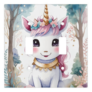 Magical Baby Unicorn Light Switch Cover