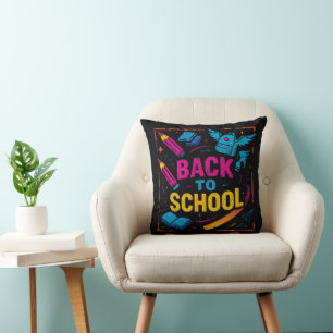 Magical Back to School – Fantasy Dream Design Throw Pillow