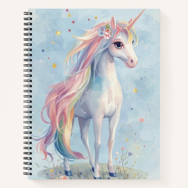 Magical Back to School Notebook – Kids Journals (Front)