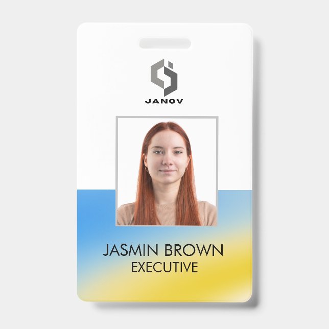 Magical background name Personalized  Badge (Front)