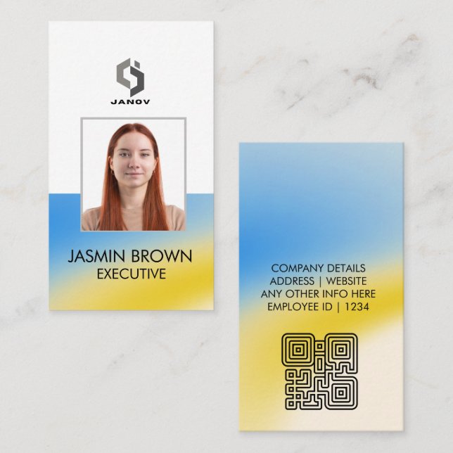 Magical background name Personalized  Business Card (Front/Back)
