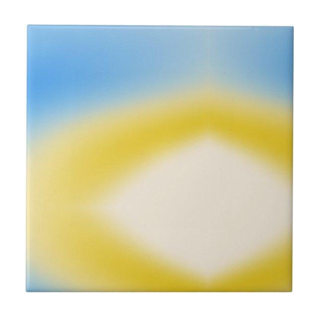 Magical background name Personalized  Ceramic Tile (Front)