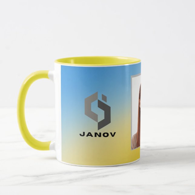Magical background name Personalized  Mug (Left)