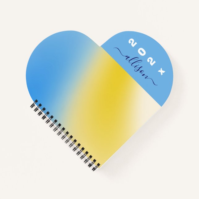 Magical background name Personalized  Notebook (Front)