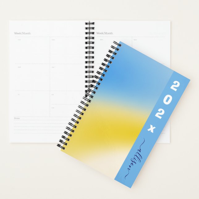 Magical background name Personalized  Planner (Display)