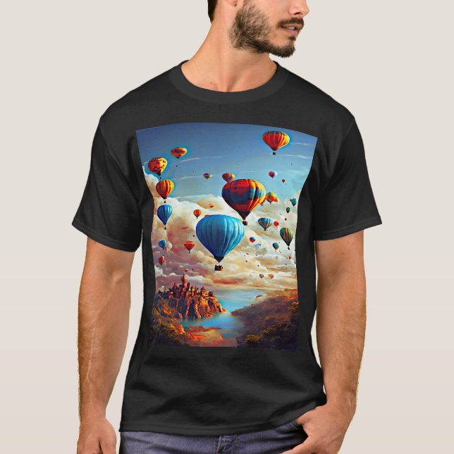 "Magical Balloon Journey" T-Shirt (Front)