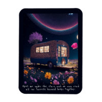 Magical Banned Bookmobile  Magnet