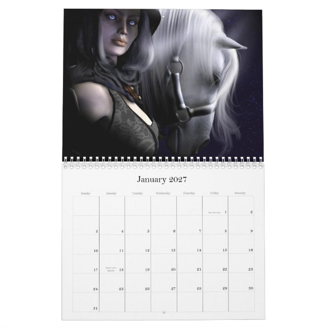 Magical Beast -2009 Calendar (Jan 2027)