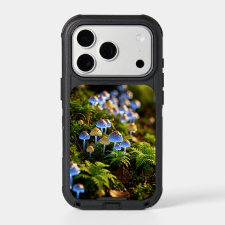 Magical Bioluminescent Fungi - Deep Forest iPhone 17 Pro Case