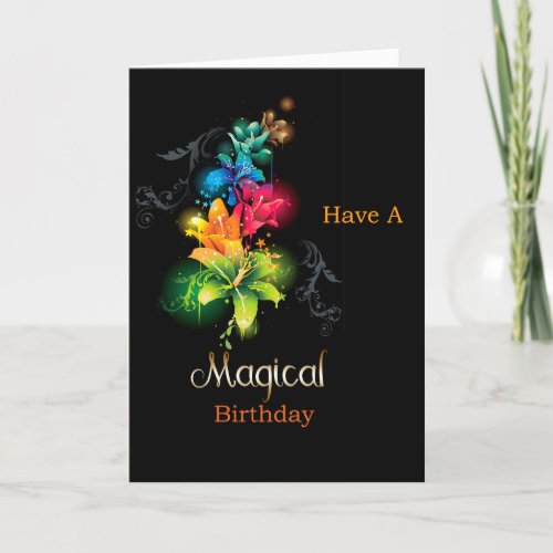 Magical Birthday Card