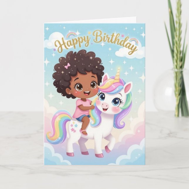 Magical Birthday Card (Front)
