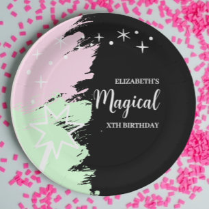 Magical Birthday Paper Plates