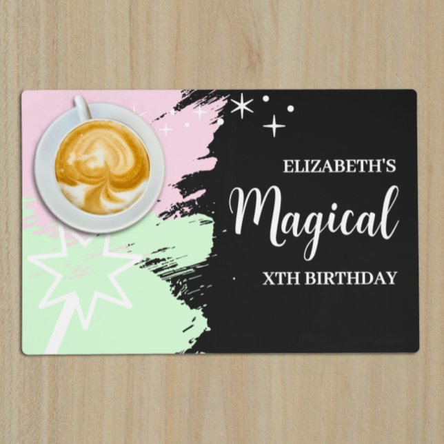 Magical Birthday Placemat (Creator Uploaded)