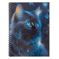 Magical Black Cat Notebook