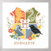 Magical Blooms HOGWARTS™ Crest