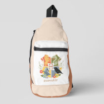 Magical Blooms HOGWARTS™ Crest Sling Bag