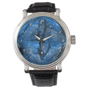 Magical Blue Crystal Ball Wrist Watch