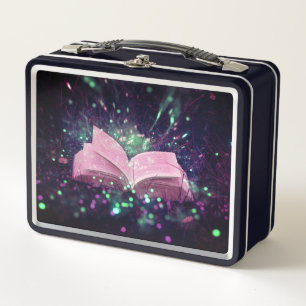 Magical Book Metal Lunch Box