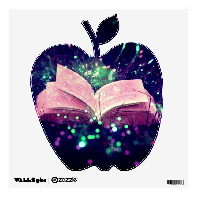 Magical Book Wall Decal (Front)