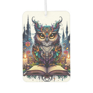 Magical Bookish Owl Air Freshener