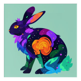 Magical Bunny Acrylic Print