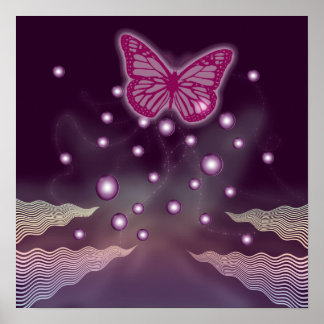 Magical Butterfly Posters | Wall Art - large