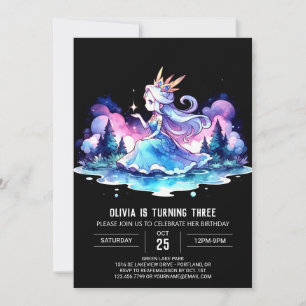 Magical Castle Princess Birthday  Invitation