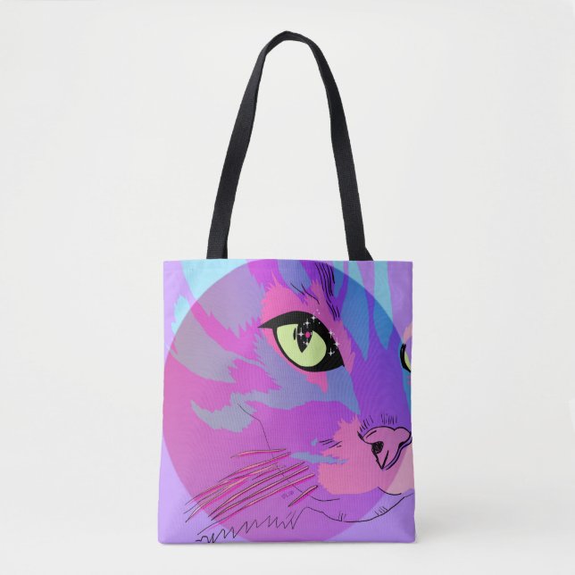 Magical Cat Eye Tote (Front)