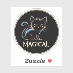 Magical Cat Sticker