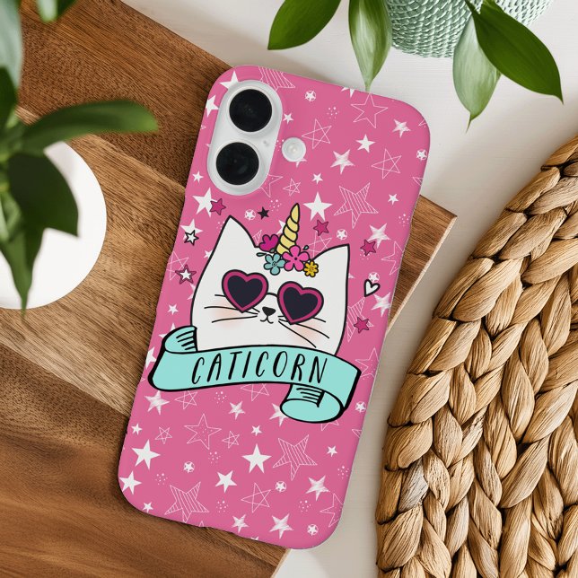 Magical Caticorn | Kawaii Cat Unicorn Case-Mate iPhone Case (Creator Uploaded)