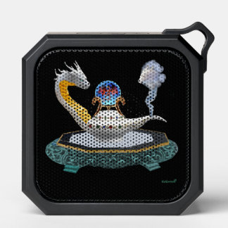 Magical Ceramic Dragon Lamp Fantasy Art Case Bluetooth Speaker