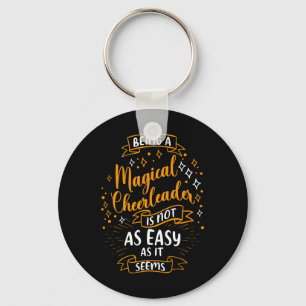 Magical Cheerleader - Cheerleader Christmas Pajama Keychain