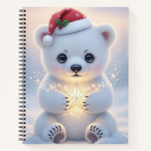 Magical Christmas Bear Notebook