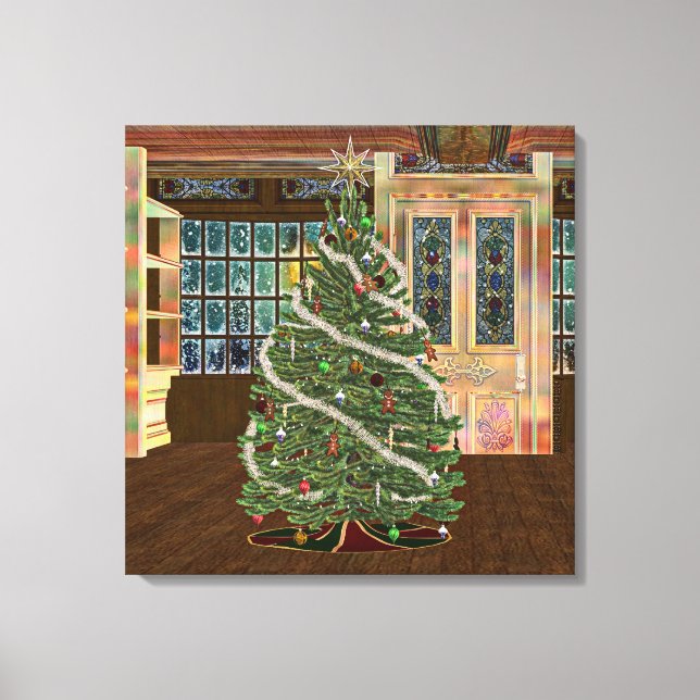 Magical Christmas Canvas Print (Front)