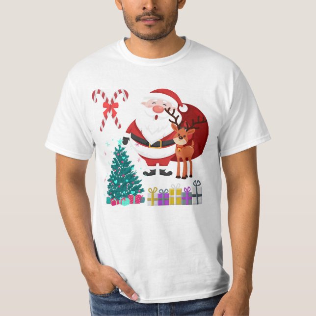 Magical Christmas Day Cheer" T-Shirt (Front)