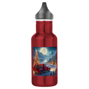 Magical Christmas Eve Delivery Stainless Steel Water Bottle