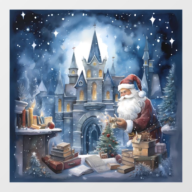 Magical Christmas Eve Window Cling (Sheet)