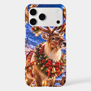 Magical Christmas Reindeer Winter Village iPhone 18 Pro Max Case